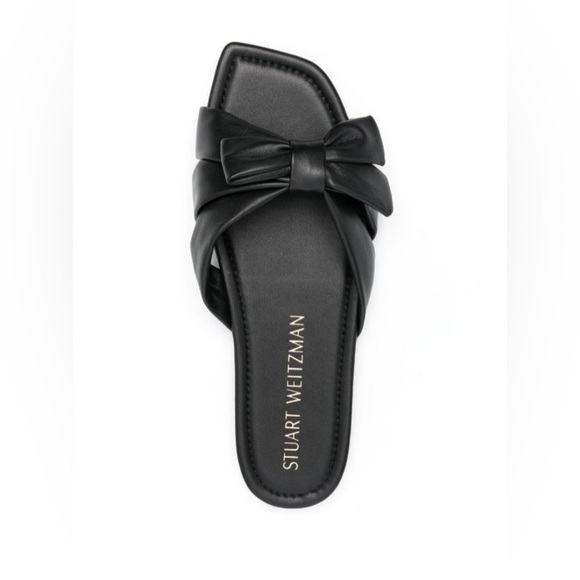 Stuart Weitzman
Sofia bow-embellished slides(worn) - Picture 1 of 9